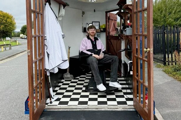 'I was sick of paying rent so I now cut hair in a horsebox'