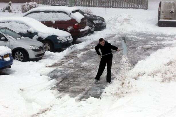 UK braces for 550-mile snow storm and one area will be battered with 15 inches