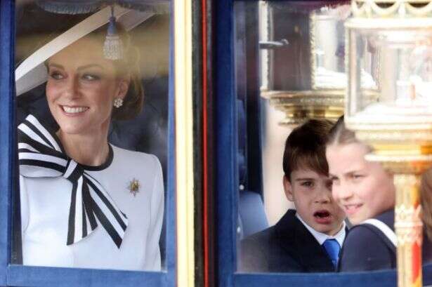 Lip reader explains what Prince George said to Kate Middleton inside Trooping the Colour carriage