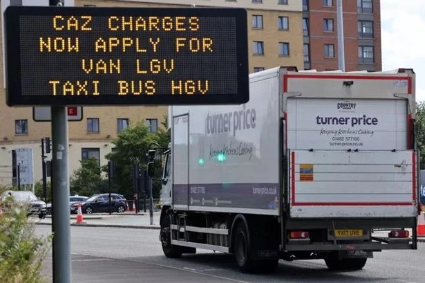 Thousands of drivers warned they're 'unaware' they owe Clean Air Zone fine
