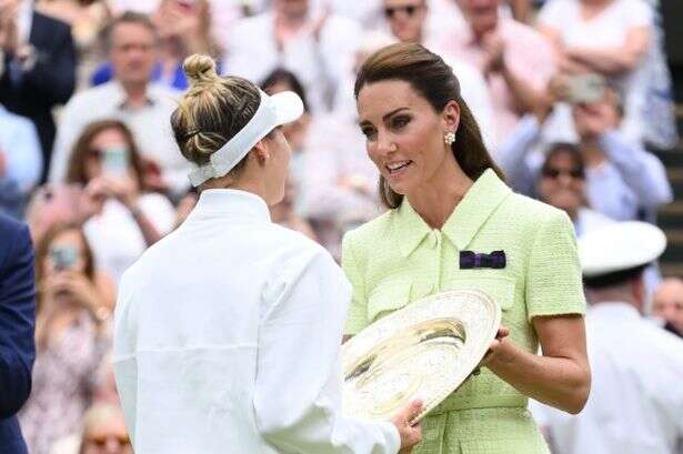 Kate Middleton has Wimbledon appearance 'taken out of her hands'