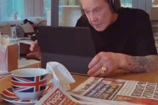 Ozzy Osbourne's last moments with family caught on video two days before death