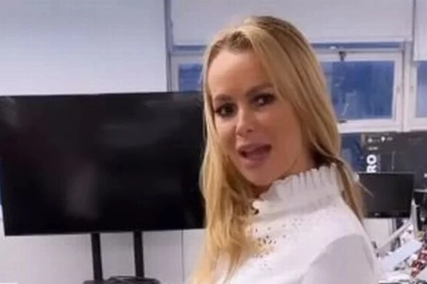 Amanda Holden says 'it's ridiculous' after emotional joint announcement with husband Chris Hughes