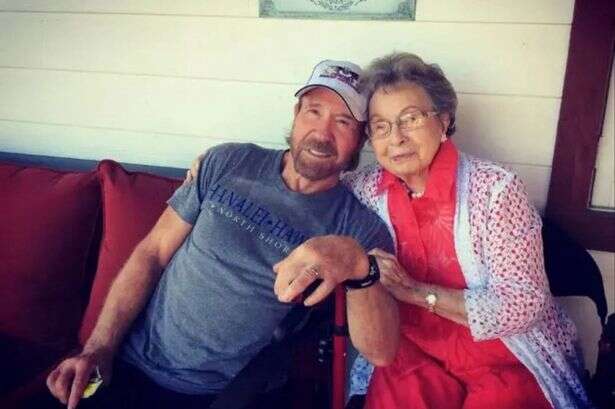 Chuck Norris's mum dies aged 103 as Hollywood star pays emotional tribute