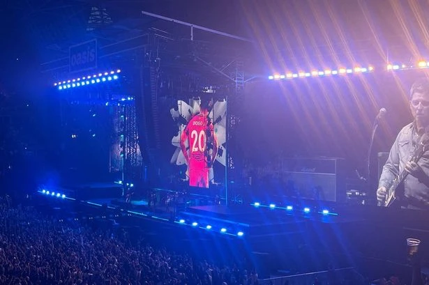 Oasis halt Cardiff gig for poignant Diogo Jota tribute after tragic death