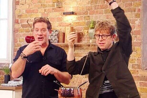 Strictly star Josh Widdicombe scolded by Matt Tebbutt after 'dangerous' Saturday Kitchen blunder