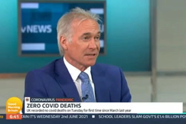 Dr Hilary Jones has a warning for every GMB viewer over 'end' of Covid