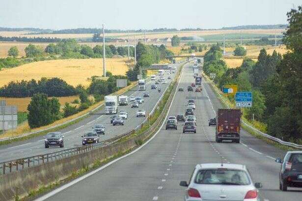 UK's longest road that covers 410 miles and cuts through 17 counties