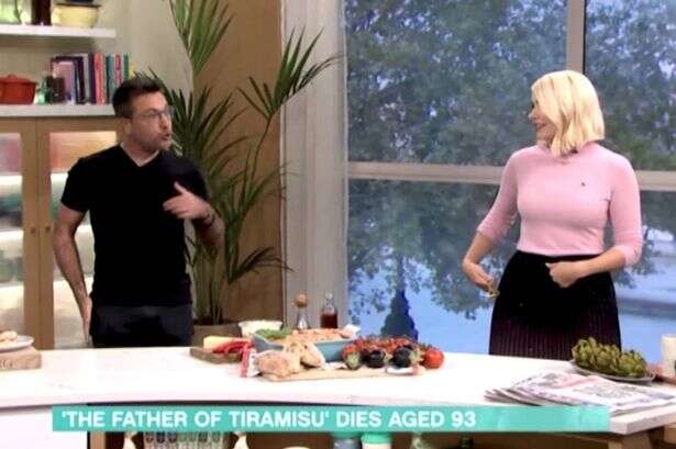 Gino D'Acampo's shocking joke about Holly Willoughby's genitals live on This Morning