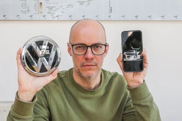 Dad in 'decent Birmingham suburb' awakes at 3am to find criminals stripping car for a THIRD time