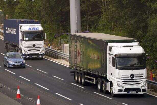 New lorry driving law in UK starts today and means £550 fine for HGVs