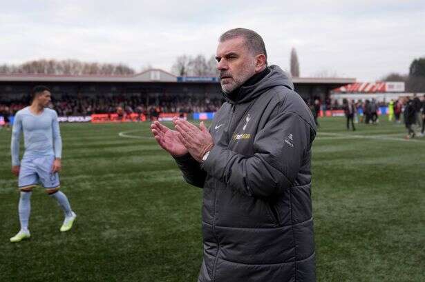 Ange Postecoglou condemns ‘vile and detestable’ chants as Tamworth '10 per cent' accused