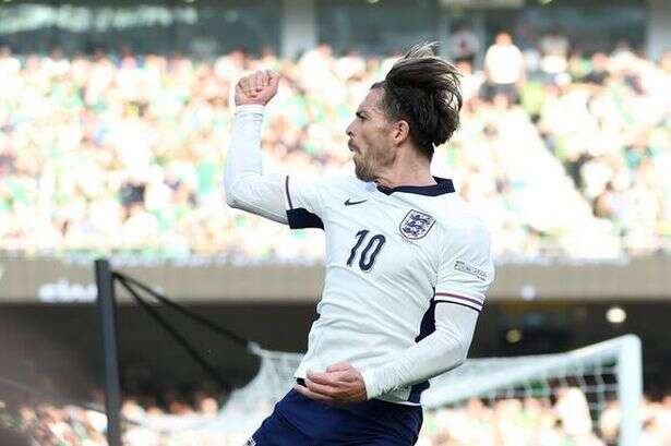 Gary Lineker and Alan Shearer in agreement over Jack Grealish’s celebration against Ireland