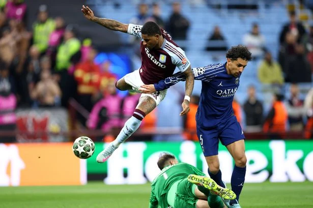 What Man Utd fans said about Marcus Rashford during Aston Villa vs PSG