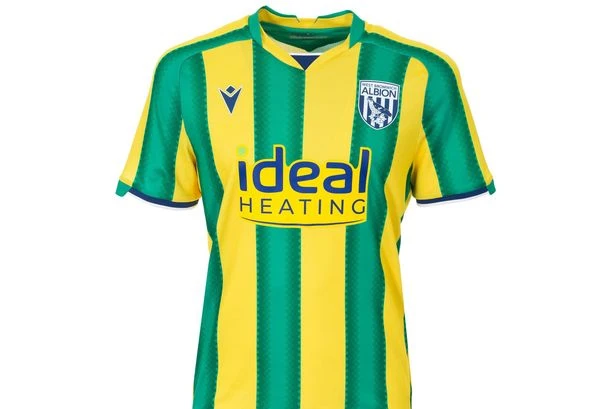 West Brom release 2025/26 away kit as Macron restore yellow and green colours
