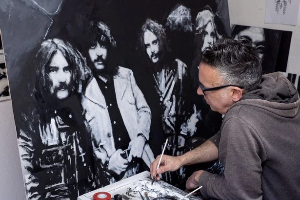 Official Black Sabbath Villa Park merchandise unveiled with Kings Heath artist behind the design