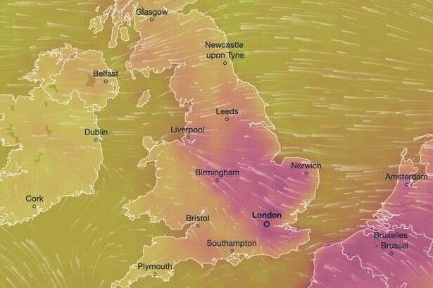 Weather maps show when scorching 30C Indian Summer to hit UK