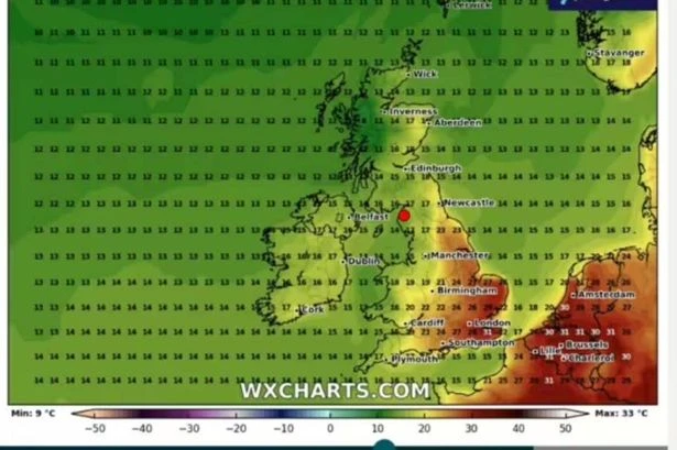 UK to experience 'hottest day of the year' as weather maps turn red
