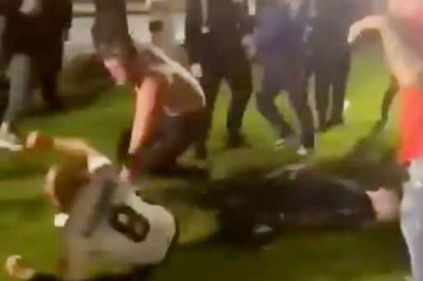 Police probe mass brawl outside Olton Tavern in Solihull after England Euros heartbreak