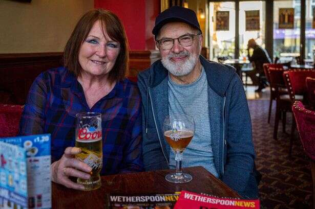 Pair who've visited 500 Wetherspoons share favourite item