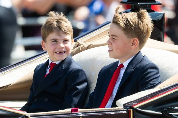 Prince Louis shows off 'major change' at Trooping the Colour as George takes charge