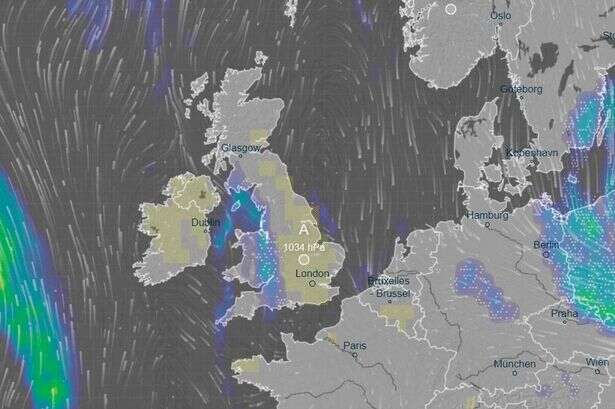 New weather map as West Midlands to see snow amid -4C freeze