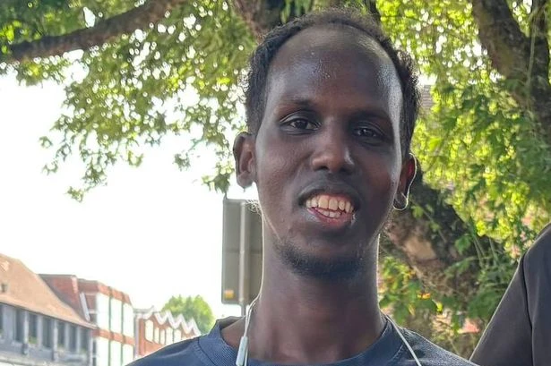 Asylum seeker's emotional message amid migrant hotel protests