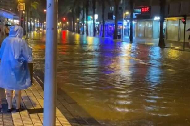 Brits heading to Spanish resort told 'pack wellies' amid torrential rain and floods