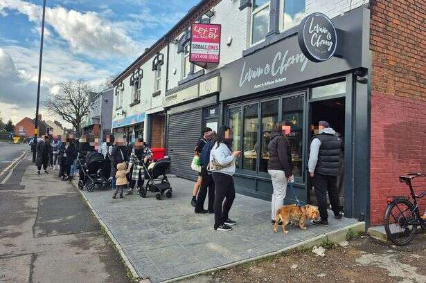 Dozens queue for 'perfect' Birmingham bakery after it opens new branch