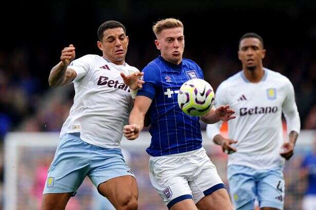 Diego Carlos was 'terrorised' by Liam Delap as Aston Villa drop points at Ipswich