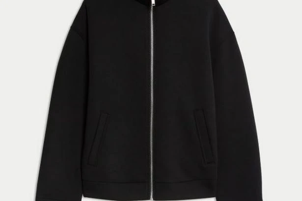 M&S £36 'stylish' zip up sweatshirt is 'warm enough for autumn weather'