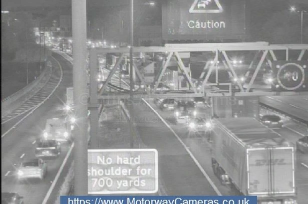 M6 and M5 crash live as drivers face 'long delays'