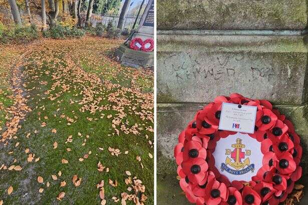 Anger as Walsall cenotaphs left with 'moss and weeds' ahead of Remembrance Sunday