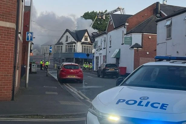 Bearwood Road closed due to big building fire as warning issued to residents