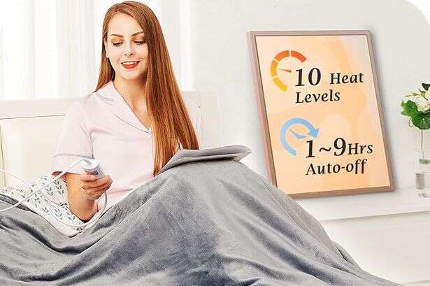 Amazon's discounted electric blanket with 10 levels of heat is 'luxurious' and 'easy to use'