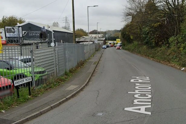 Bilston yard fire sparks 'avoid the area' warning