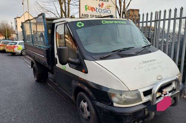 Suspected van thief 'hid in scrap yard' before Dudley arrest