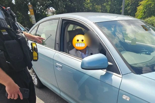 Police couldn't believe who was in passenger seat following M6 stop