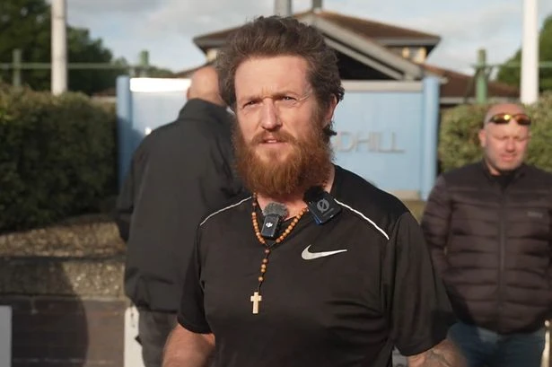 Tommy Robinson debuts new look as he is released from prison early