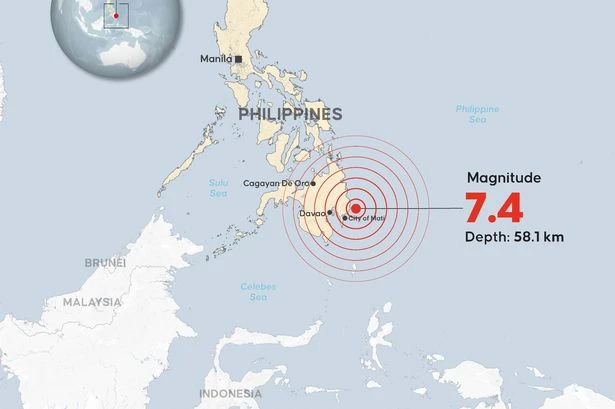 Major 7.4 magnitude earthquake leaves two dead and causes chemical spill