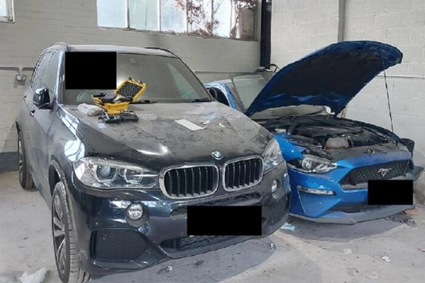 Police discover £100k haul of suspected stolen cars, motorbikes and engines in business unit