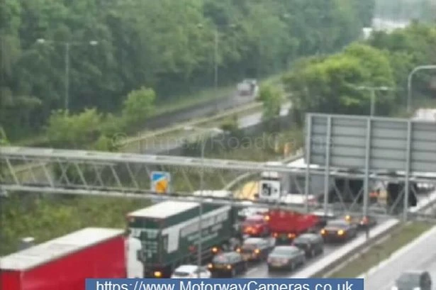 M6 chaos live as drivers warned of 90 minute delays and officers 'turning traffic around'