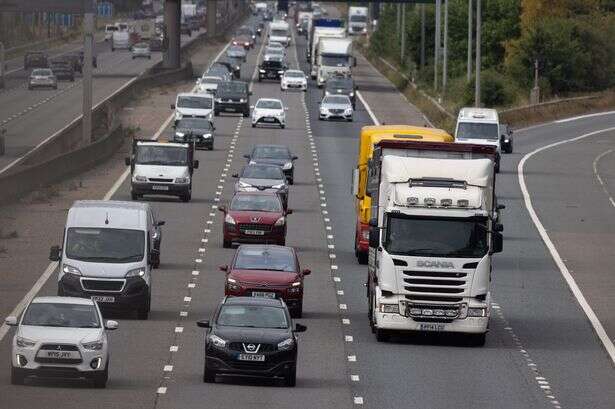 All the sections of the M6, M5, M42 and M54 which will close at night over the next week