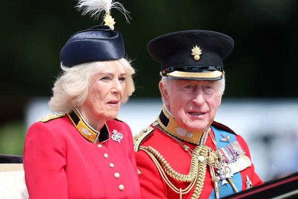 King Charles makes major point clear as Prince Harry 'snubs' Trooping the Colour balcony