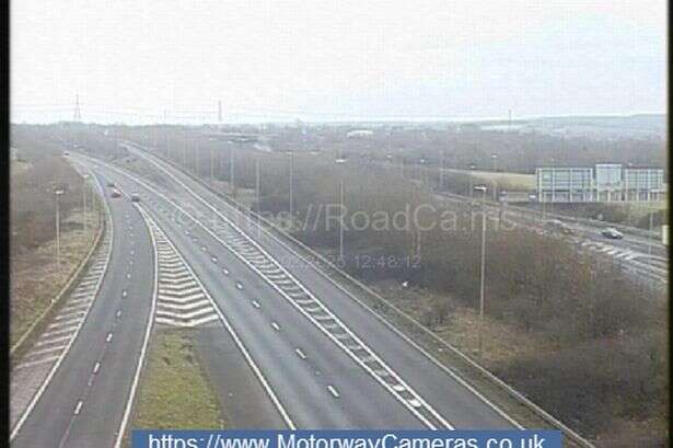 M6 closed live as drivers told 'avoid the area' after serious crash shuts motorway