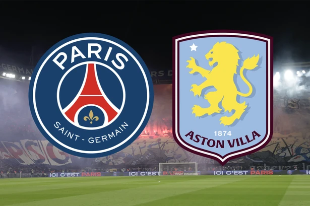 PSG vs Aston Villa LIVE match updates and team news from Champions League clash