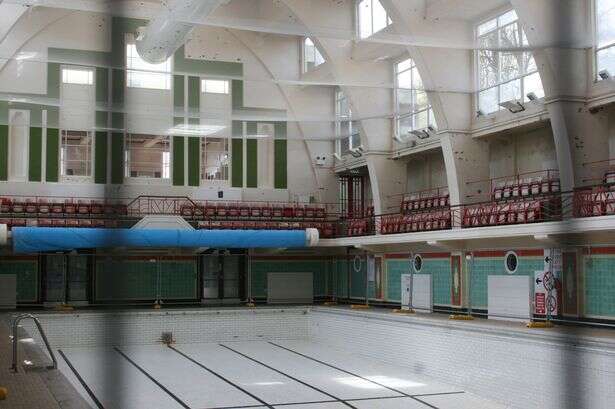 Inside vandal-hit former swimming baths which once hosted The Beatles