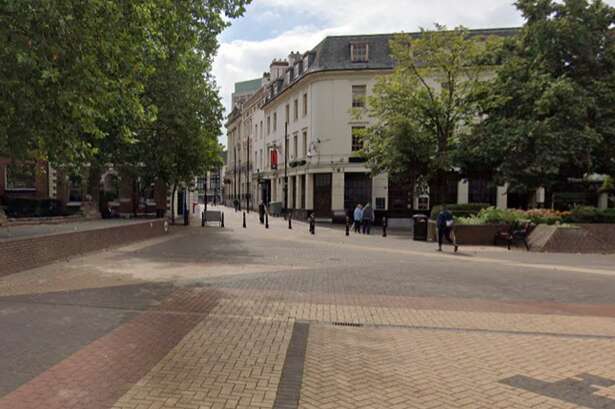 Taxi drivers staging in protest in West Midlands city