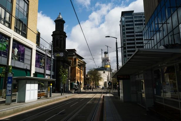 Woman in stitches after getting 'stuck to random couple' in Birmingham bar