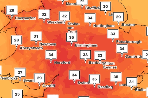 What temperature is it too hot to work under UK laws as 38C heatwave arrives
